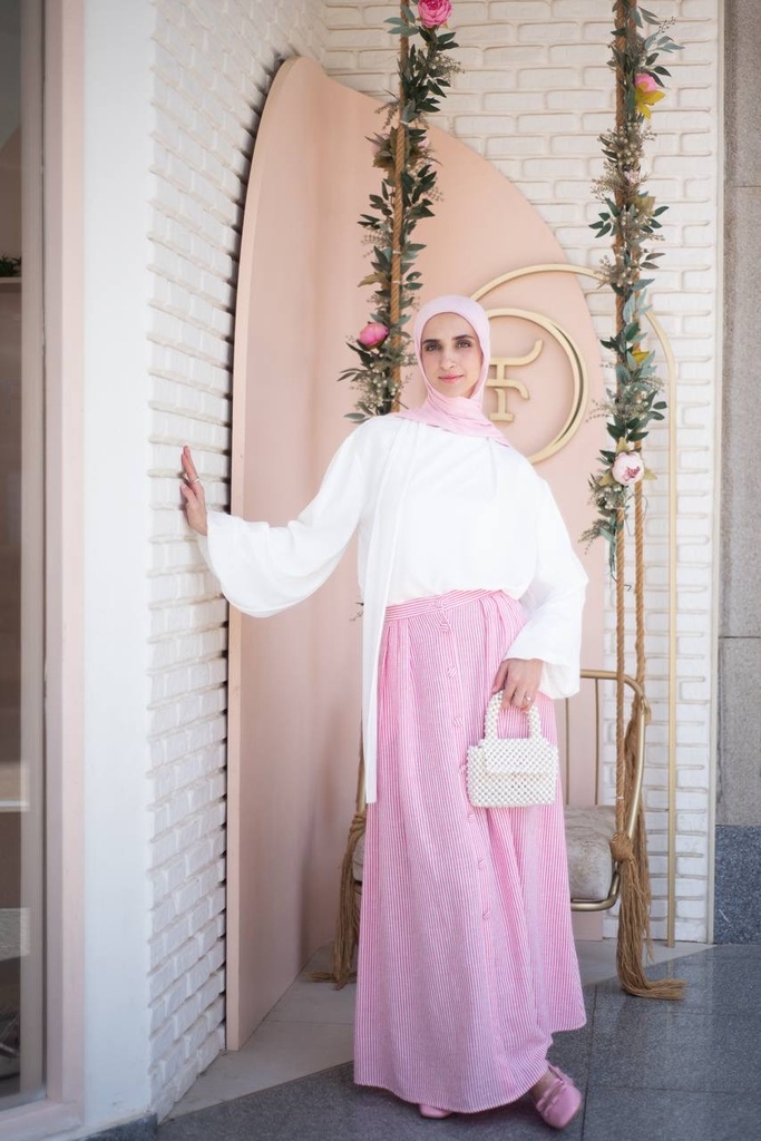 Pink Clay Skirt 