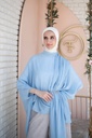 Sky Swan Cape Blouse