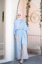 Sky Swan Cape Blouse