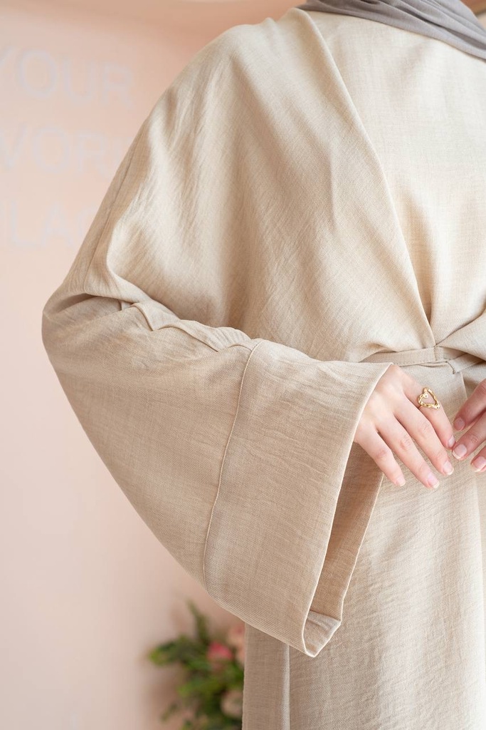 Beige Seren Dress  