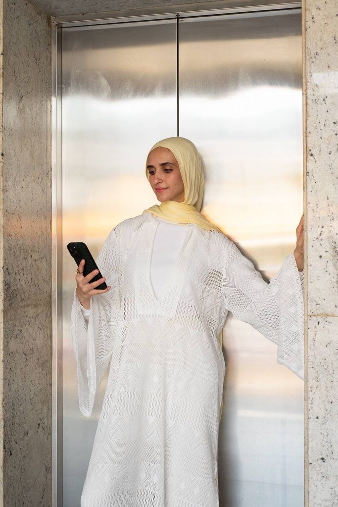 Offwhite Barefoot Dress