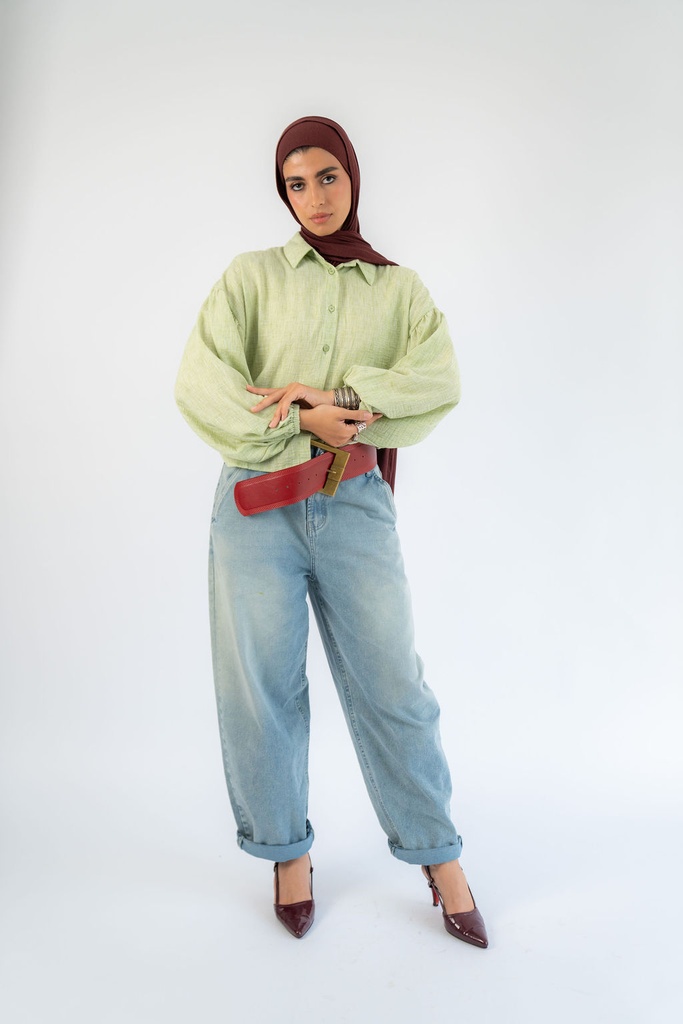 Light Balloon Fit Pants