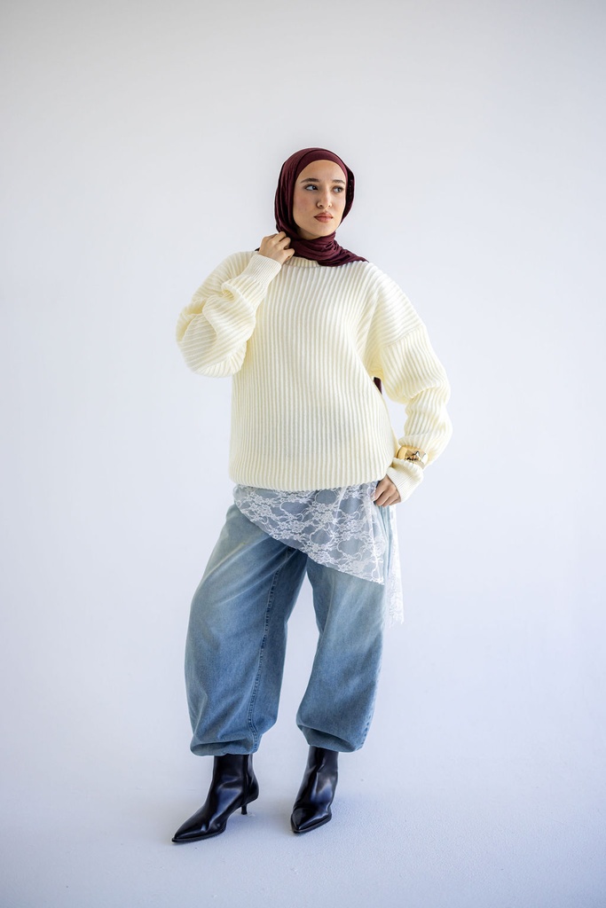 Crème Kyoto Pullover 