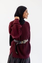 Burgundy Kyoto Pullover