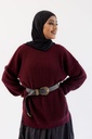 Burgundy Kyoto Pullover