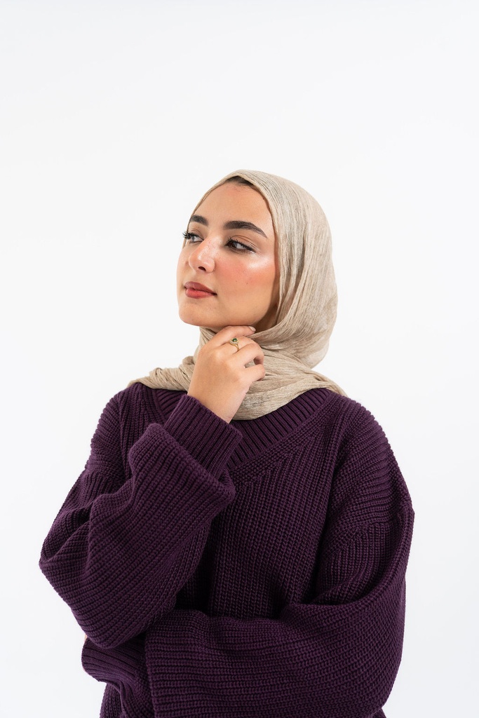 Aubergine Malibu Pullover 