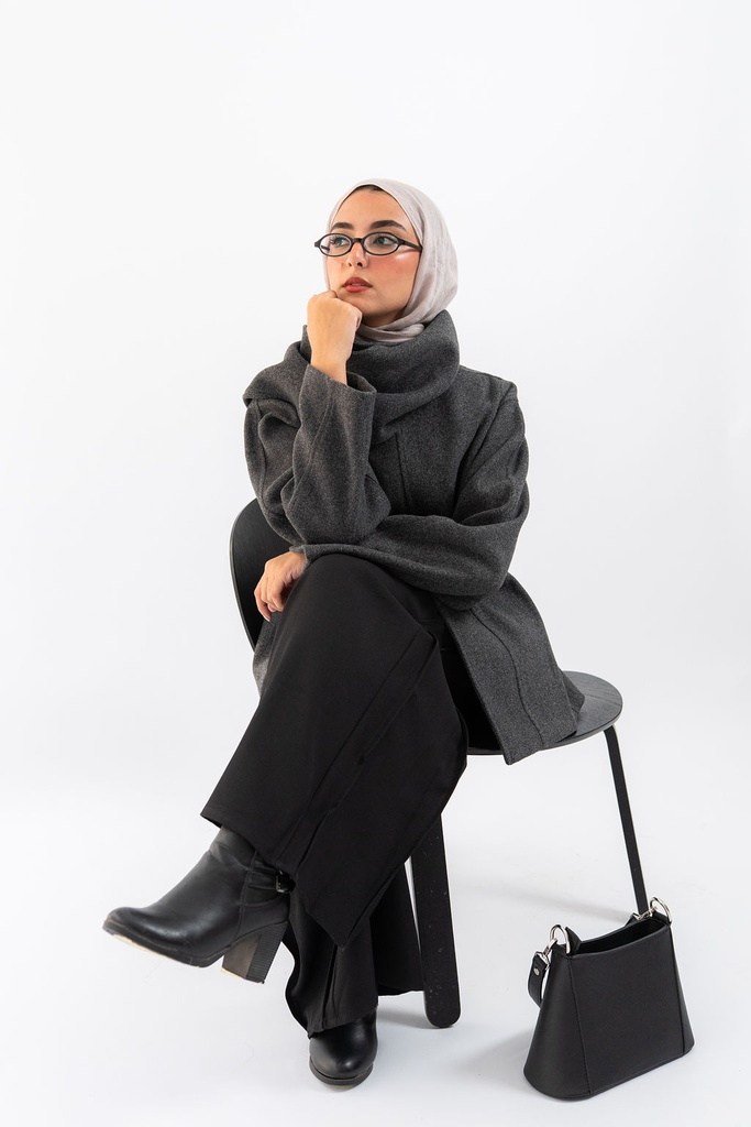 Black Valencia Pants