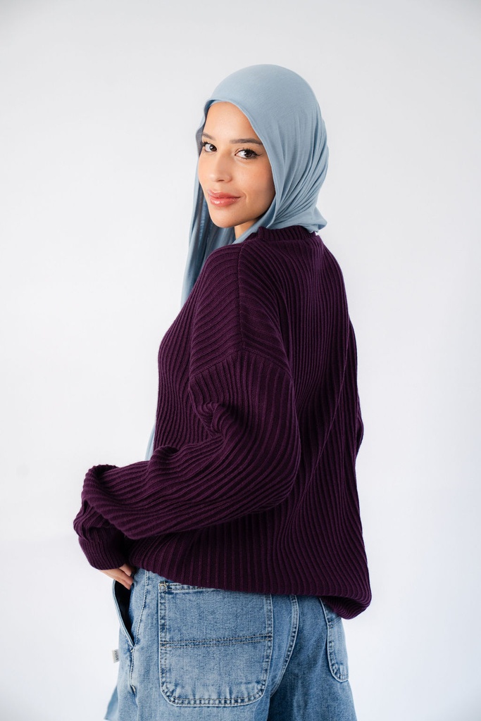 Aubergine Kyoto Pullover 