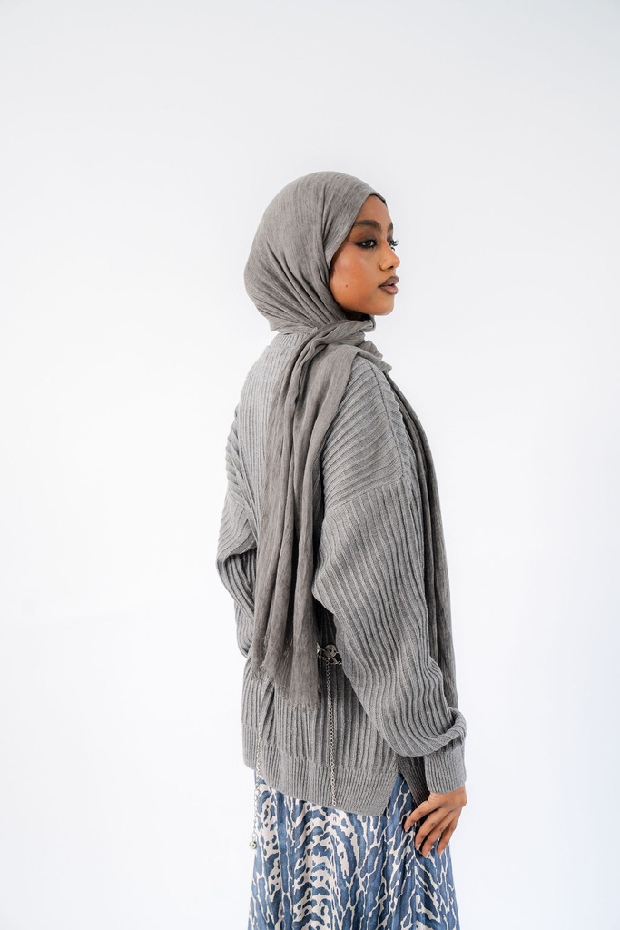 Grey Kyoto Pullover