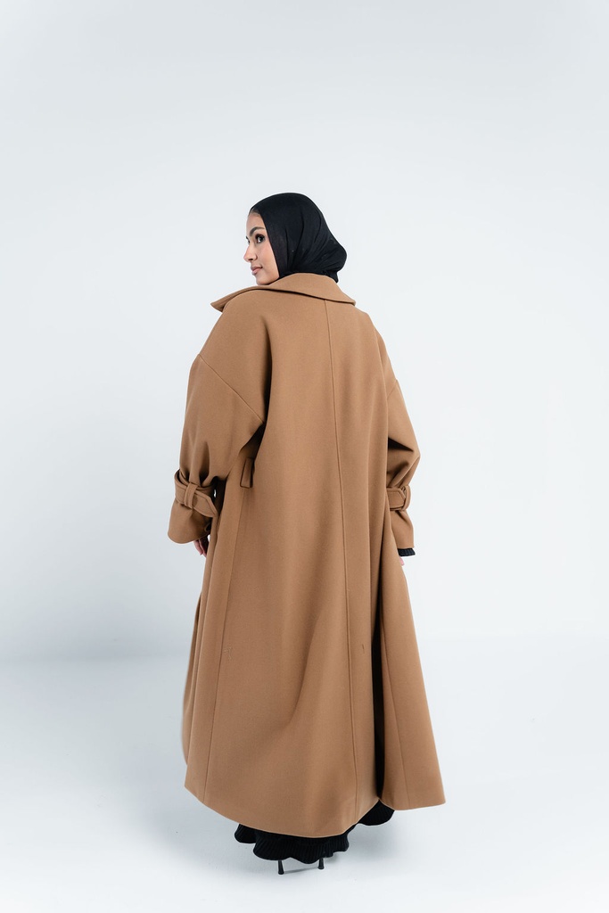 Camel Rue Trench Coat  