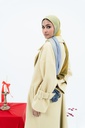 Butter Yellow Rue Trench Coat  