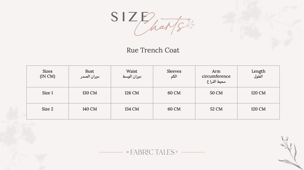 Sage Rue Trench Coat