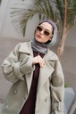Sage Rue Trench Coat