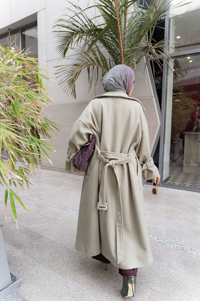 Sage Rue Trench Coat