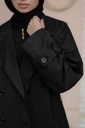 Black Crete Coat