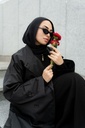 Black Crete Coat
