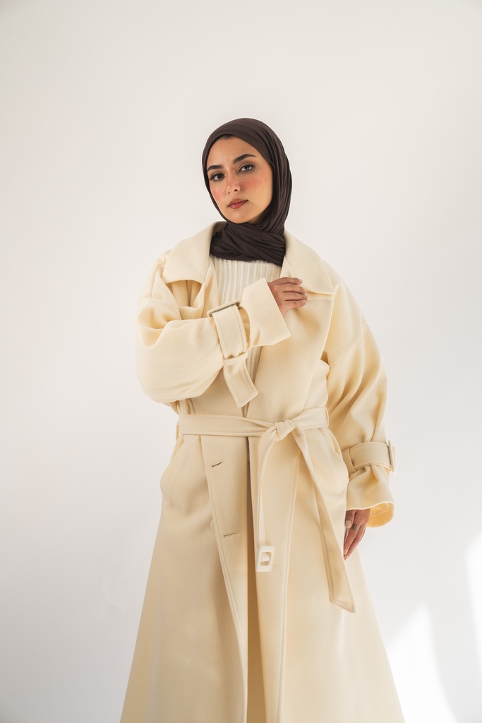 Ivory Rue Trench Coat