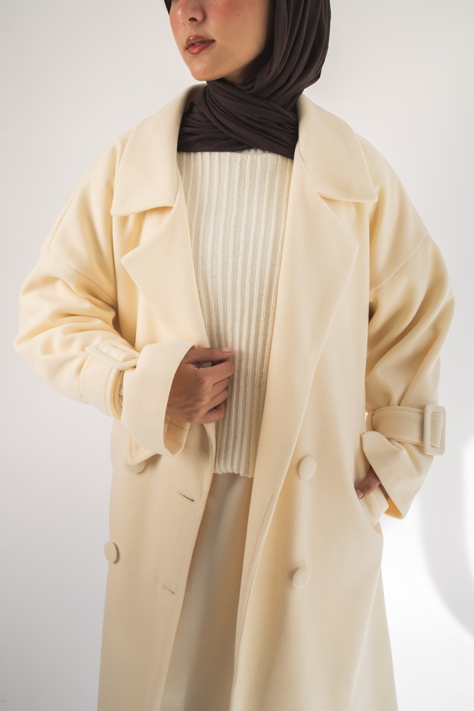 Ivory Rue Trench Coat