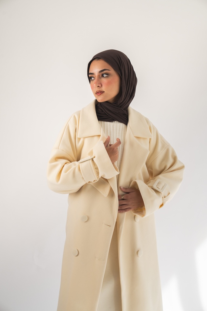 Ivory Rue Trench Coat