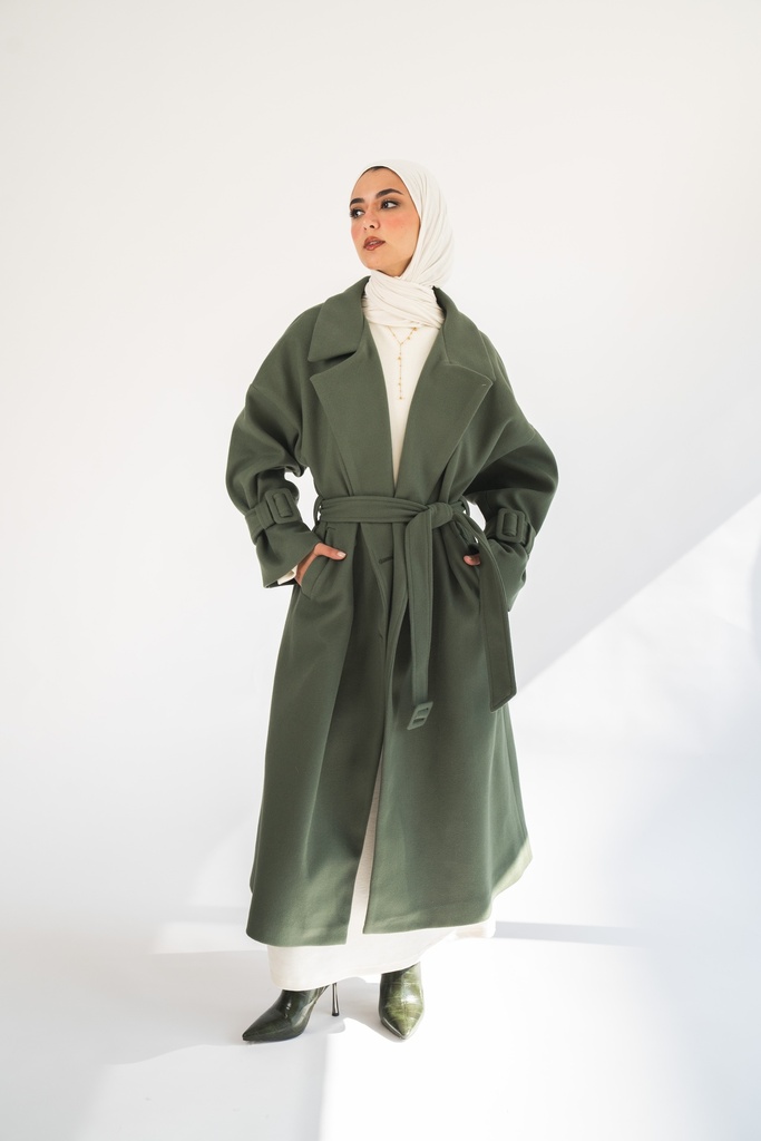 Forest Rue Trench Coat