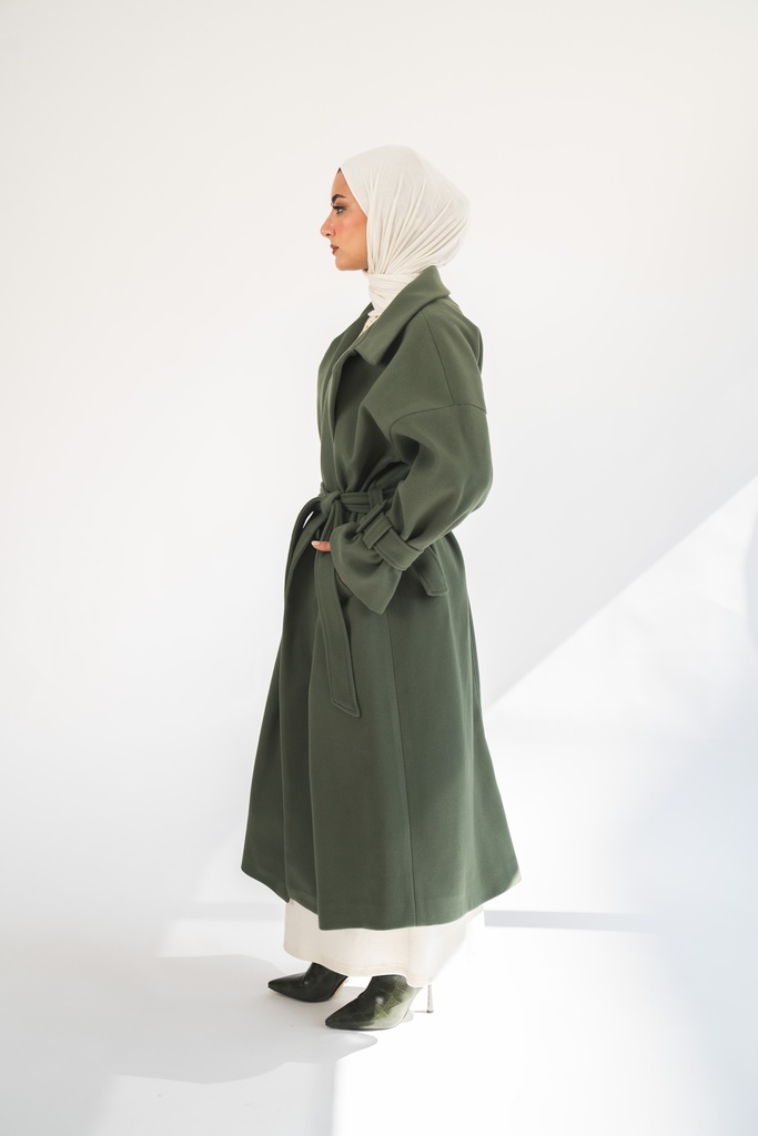 Forest Rue Trench Coat