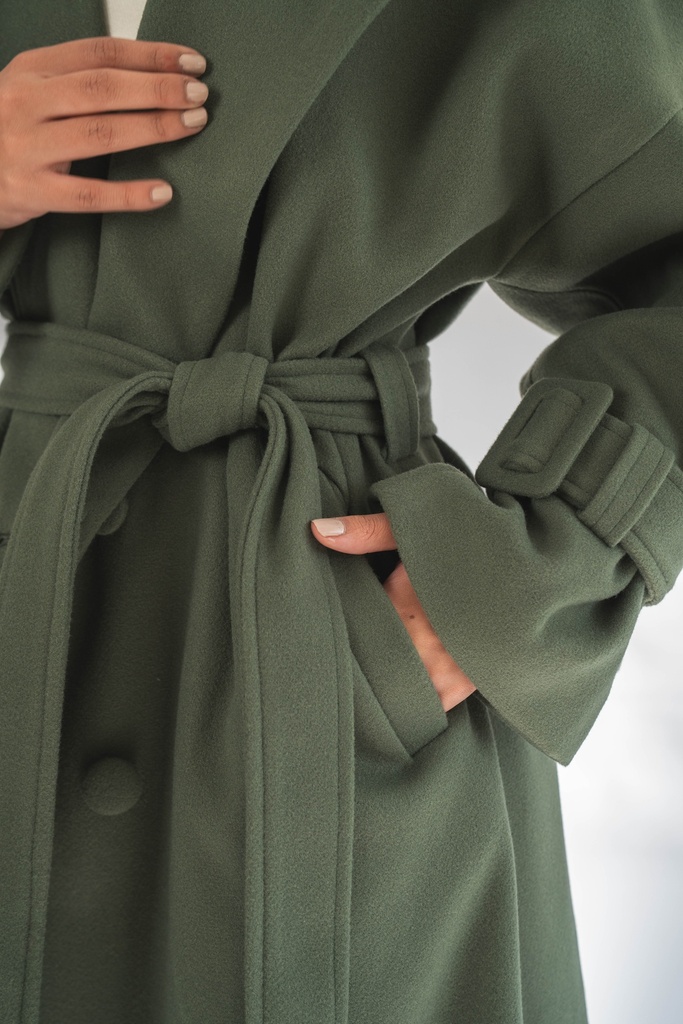 Forest Rue Trench Coat