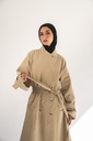 Beige Crete Coat