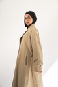 Beige Crete Coat