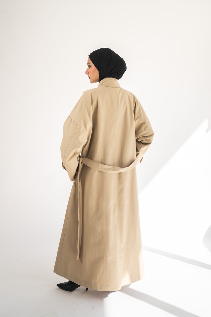 Beige Crete Coat