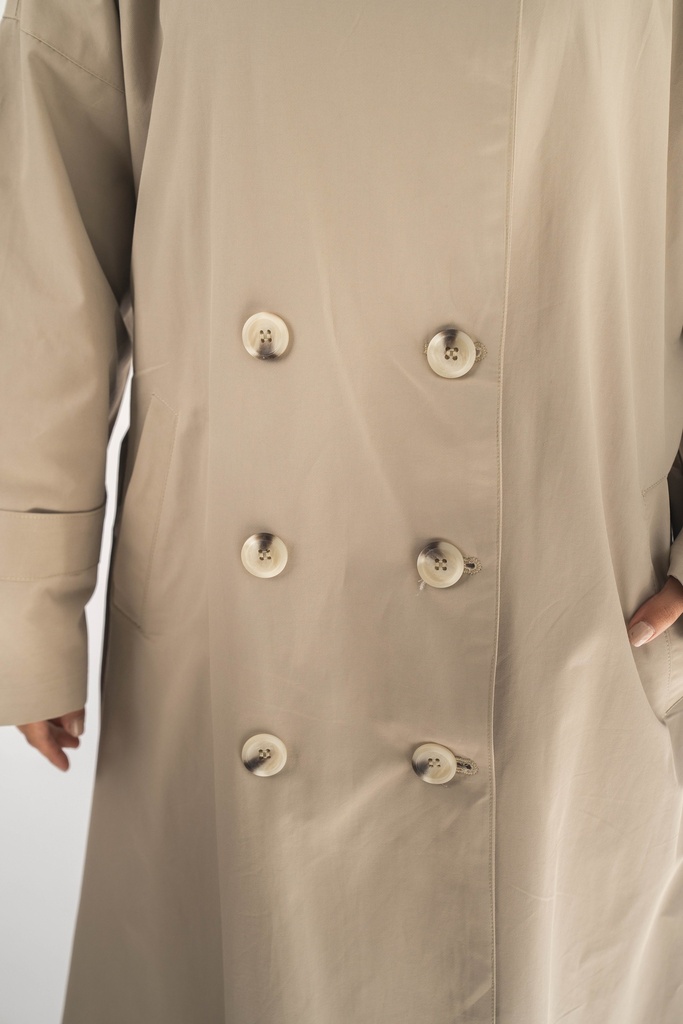 Mushroom Crete Coat 