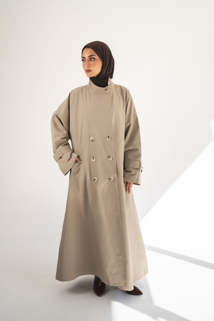 Mushroom Crete Coat 