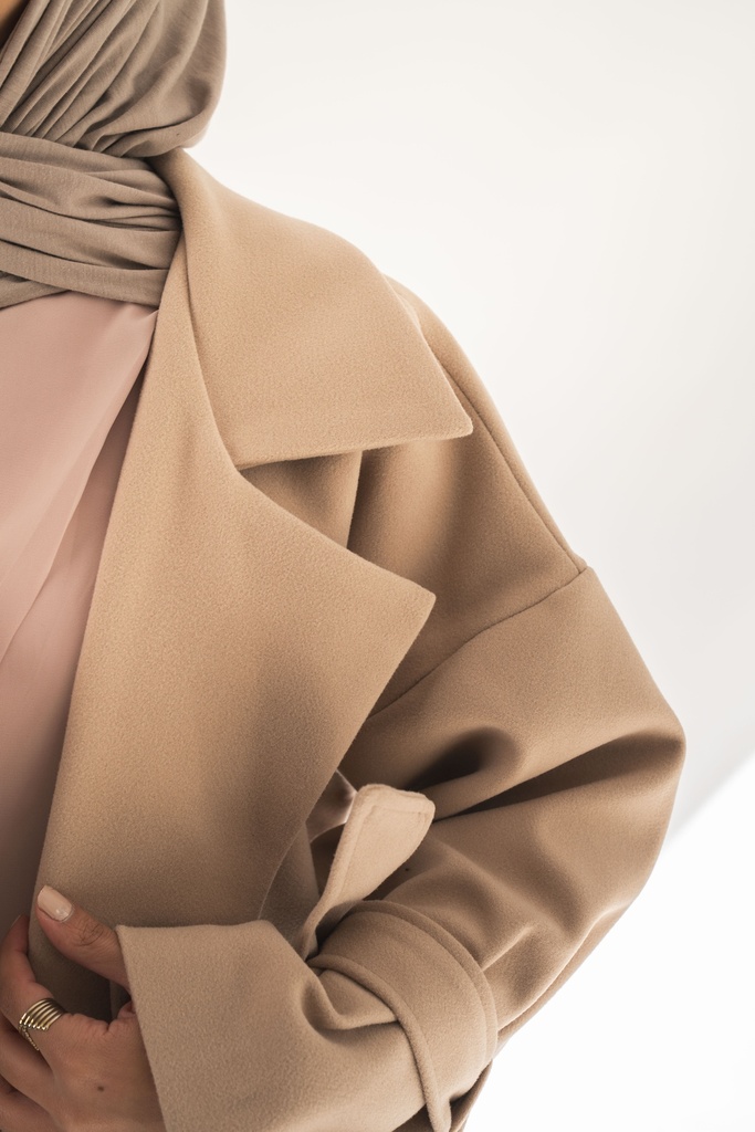 Mocha Rue Trench Coat