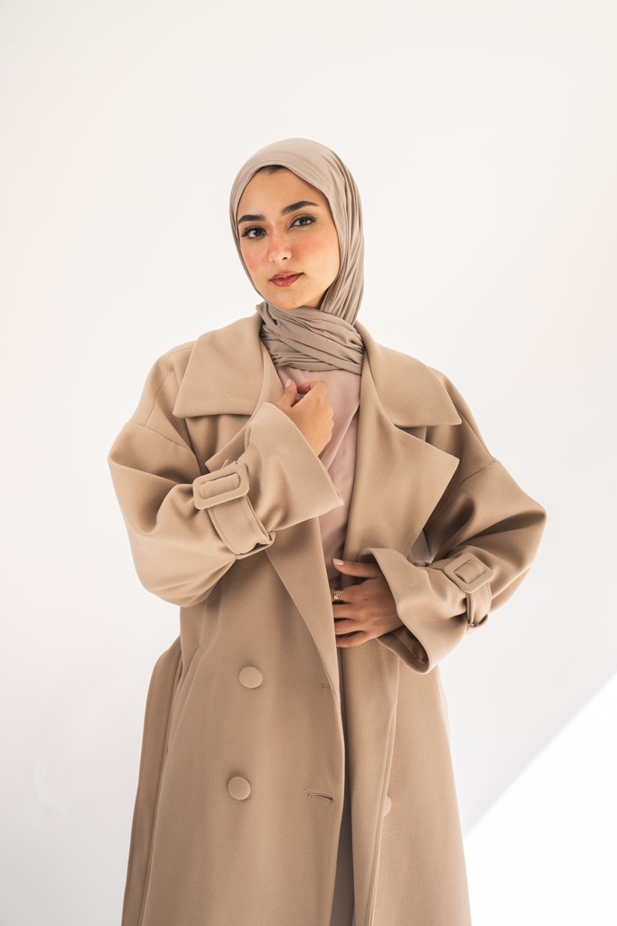 Mocha Rue Trench Coat