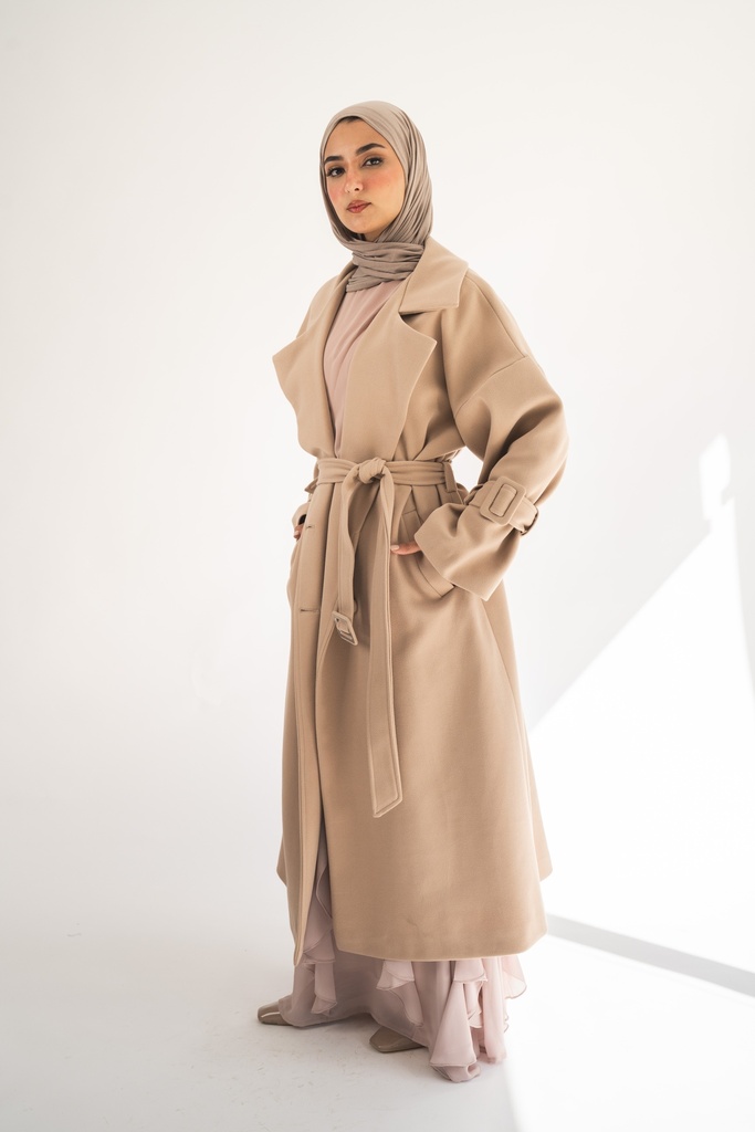 Mocha Rue Trench Coat