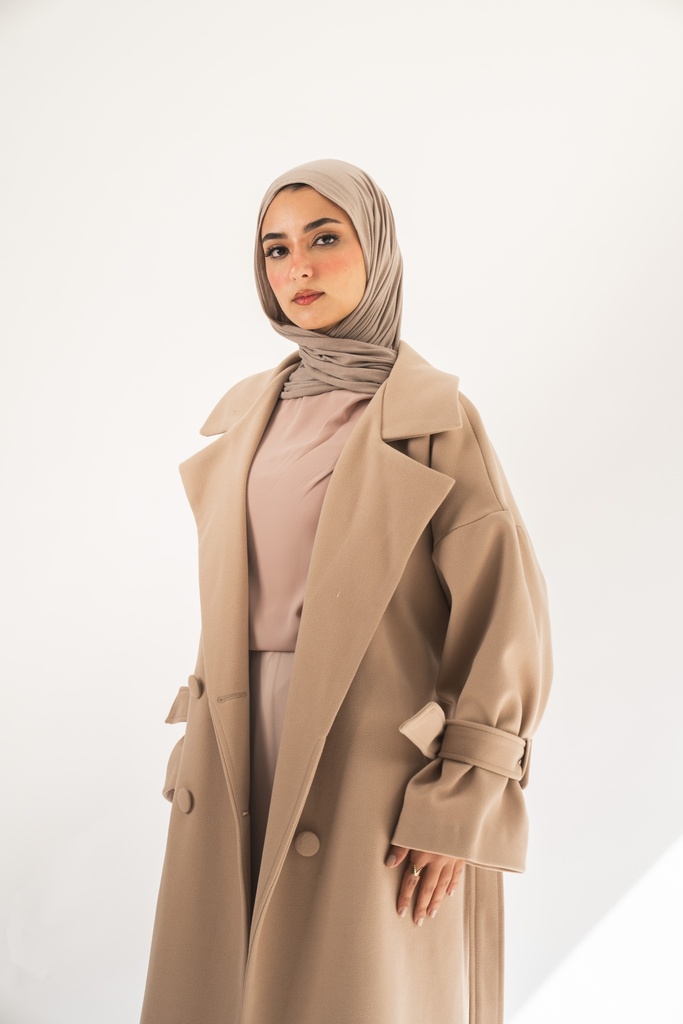 Mocha Rue Trench Coat