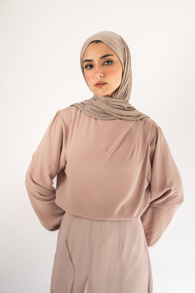 Mocha Solana Blouse    
