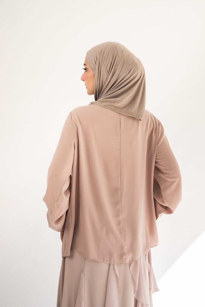 Mocha Solana Blouse    