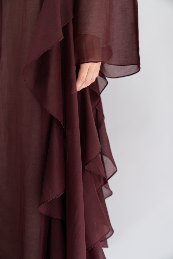 Plum Aleppo Kaftan  