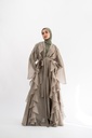 Greige Aleppo Kaftan   