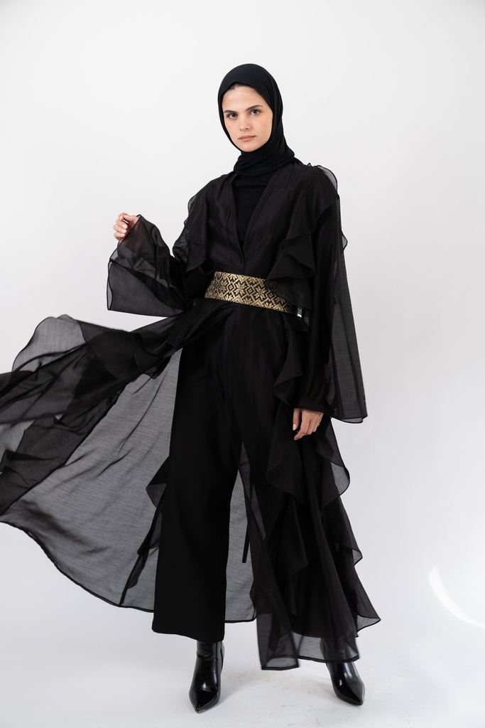 Black Aleppo Kaftan 