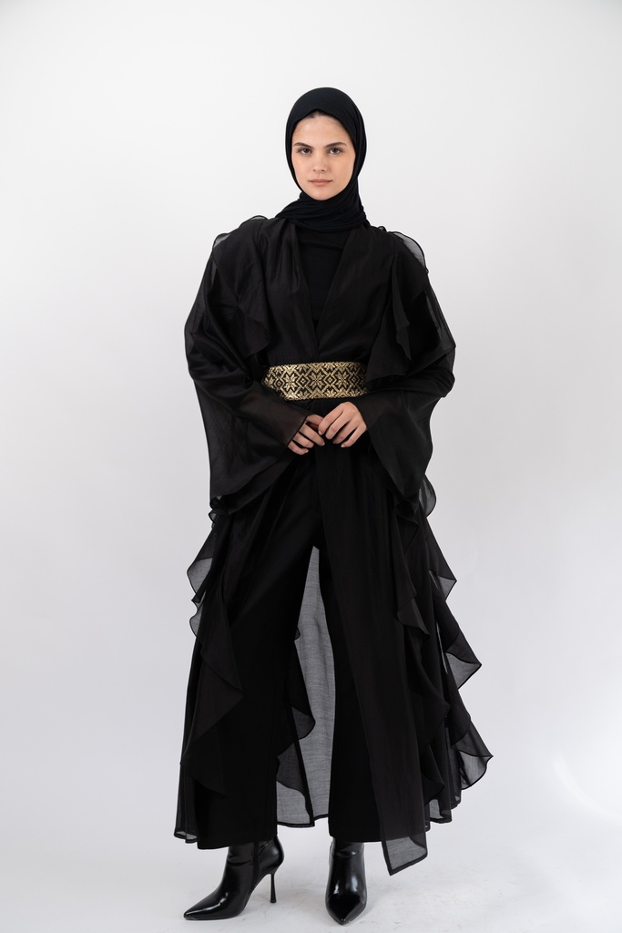 Black Aleppo Kaftan 