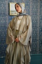 Greige Aleppo Kaftan   
