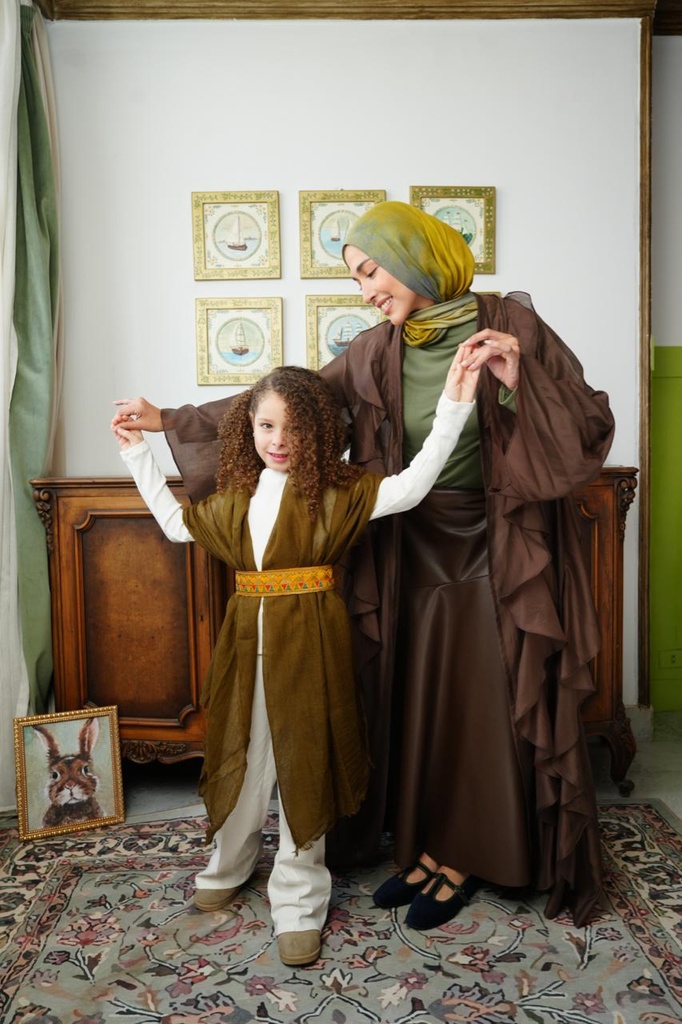 Chocolate Aleppo Kaftan  