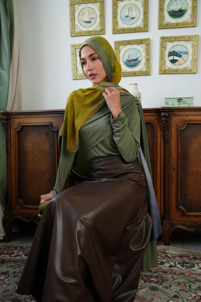 Brown Byblos Skirt 