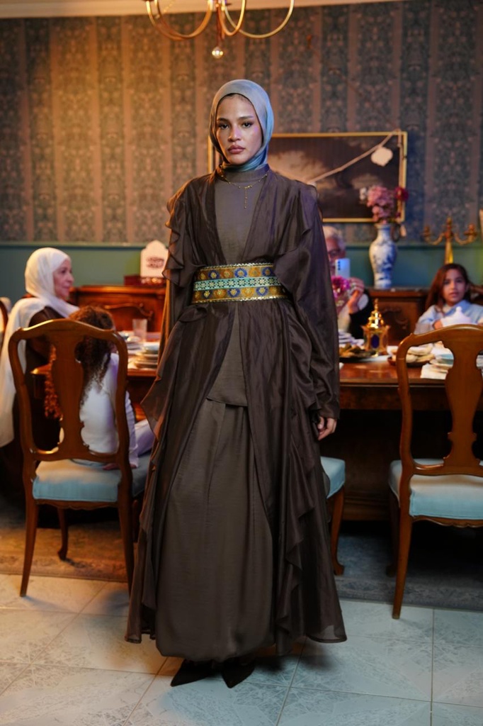 Chocolate Aleppo Kaftan  