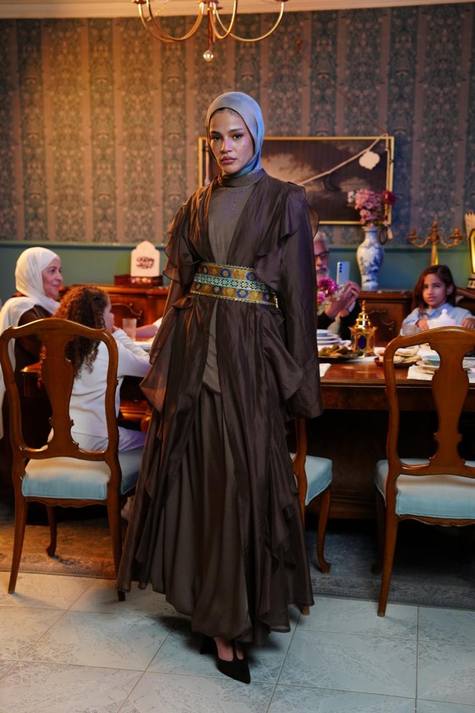 Chocolate Aleppo Kaftan  