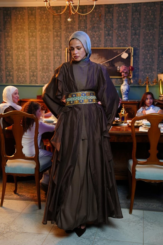 Chocolate Aleppo Kaftan  