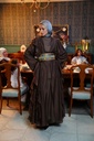 Chocolate Aleppo Kaftan  