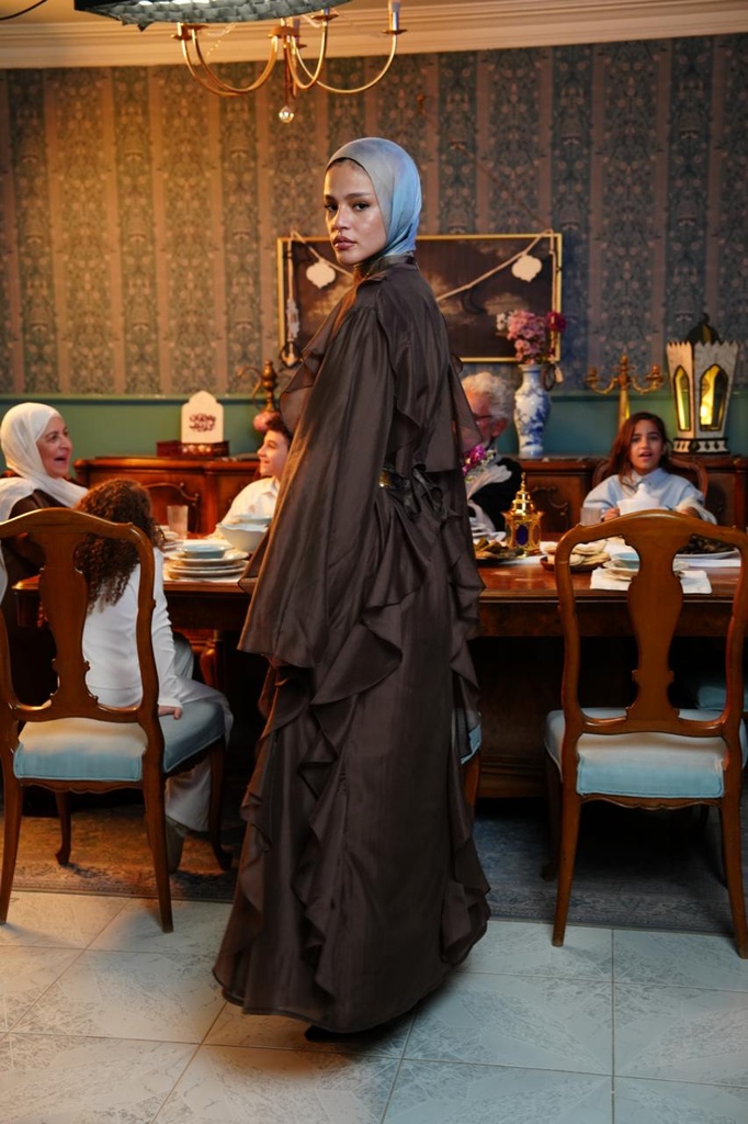 Chocolate Aleppo Kaftan  