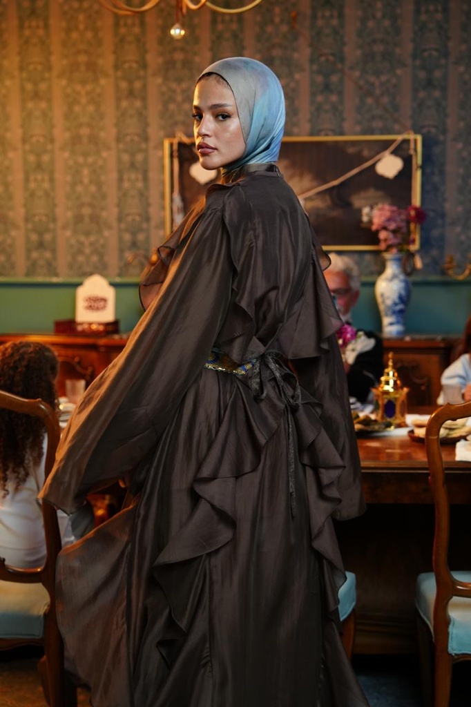 Chocolate Aleppo Kaftan  